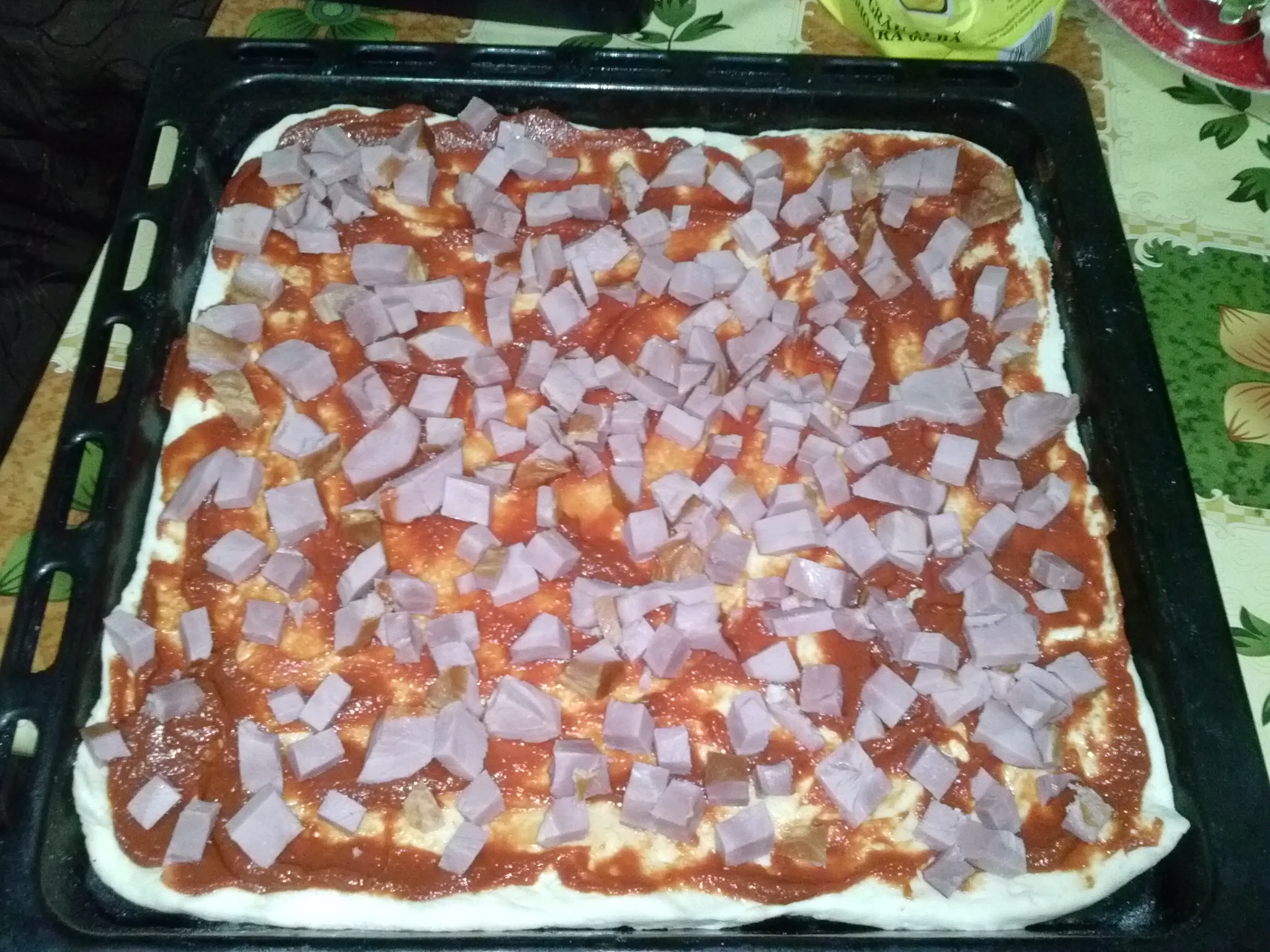 Pizza  afumata