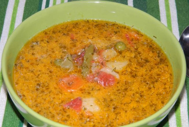 Ciorba de legume a la grec