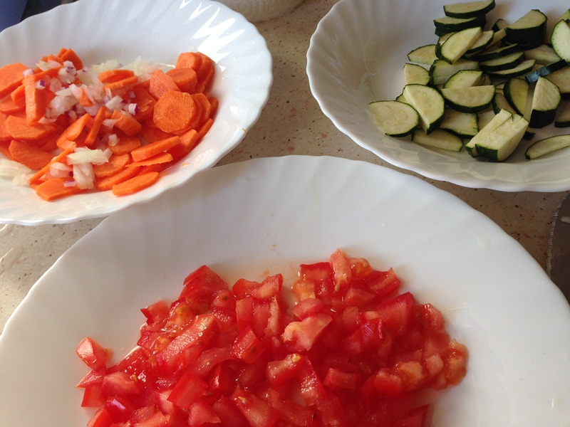 Ciorba de pui a la grec cu legume