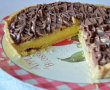 Tarta cu crema de vanilie si banane-1