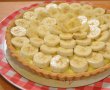 Tarta cu crema de vanilie si banane-10