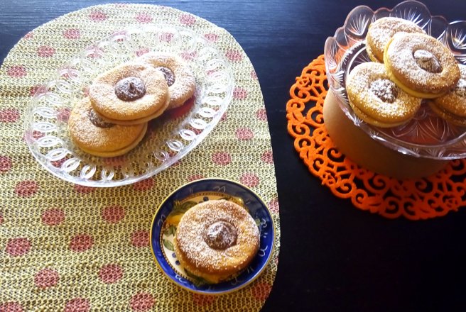 Biscuiti "occhio di bue"