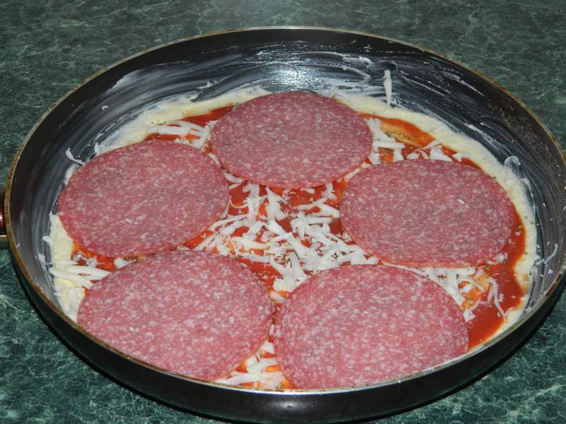 Pizza la tigaie