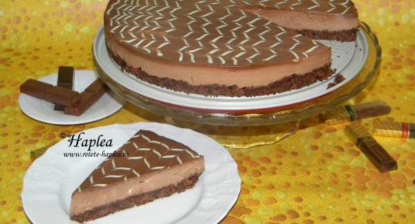 Cheesecake de ciocolata fara coacere