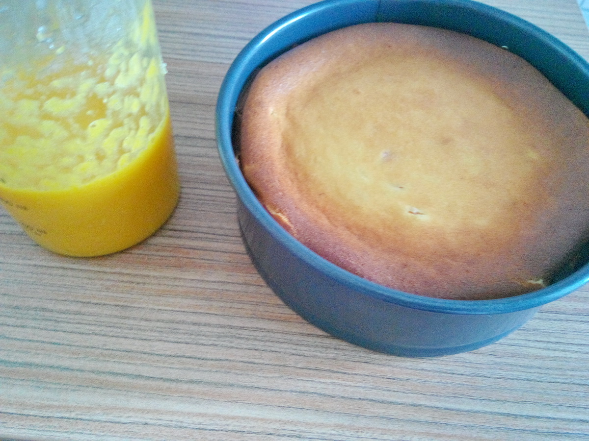 Cheesecake cu portocale