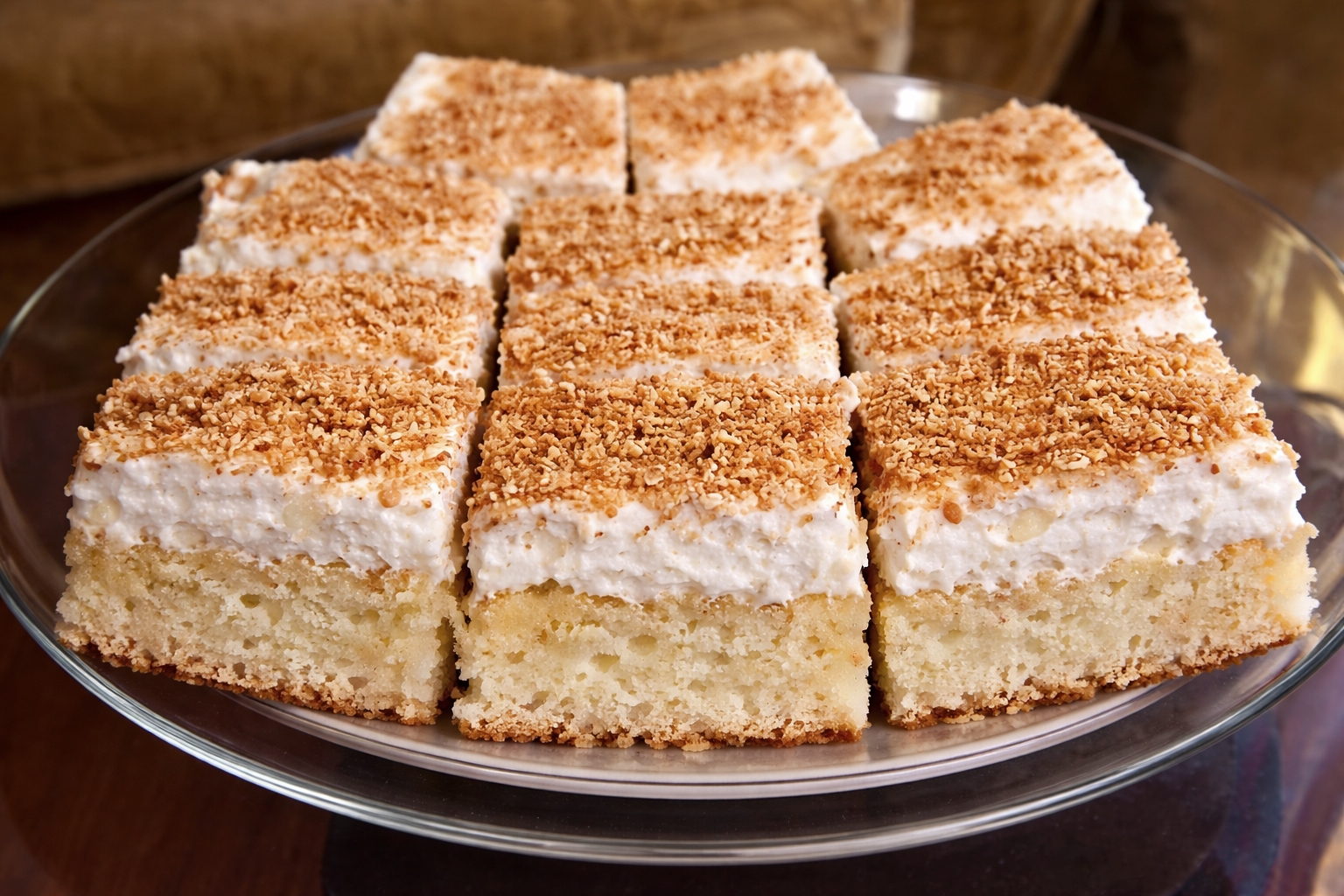 Prajitura cu nuca de cocos si ananas