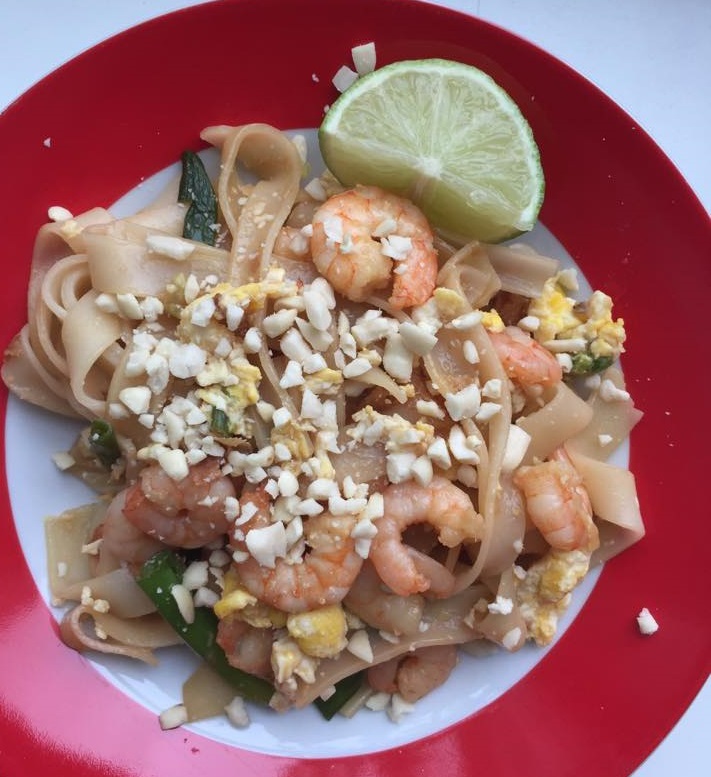 Phad Thai cu creveti