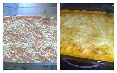 Oua umplute in sos de rosii cu bechamel