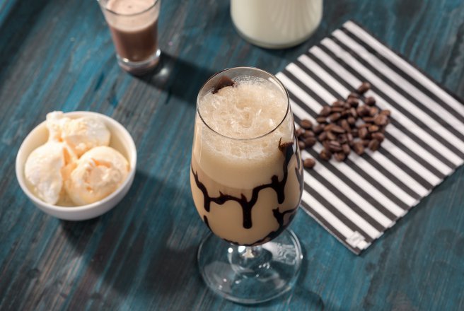 Caffe Frappe cu crema de Whiskey