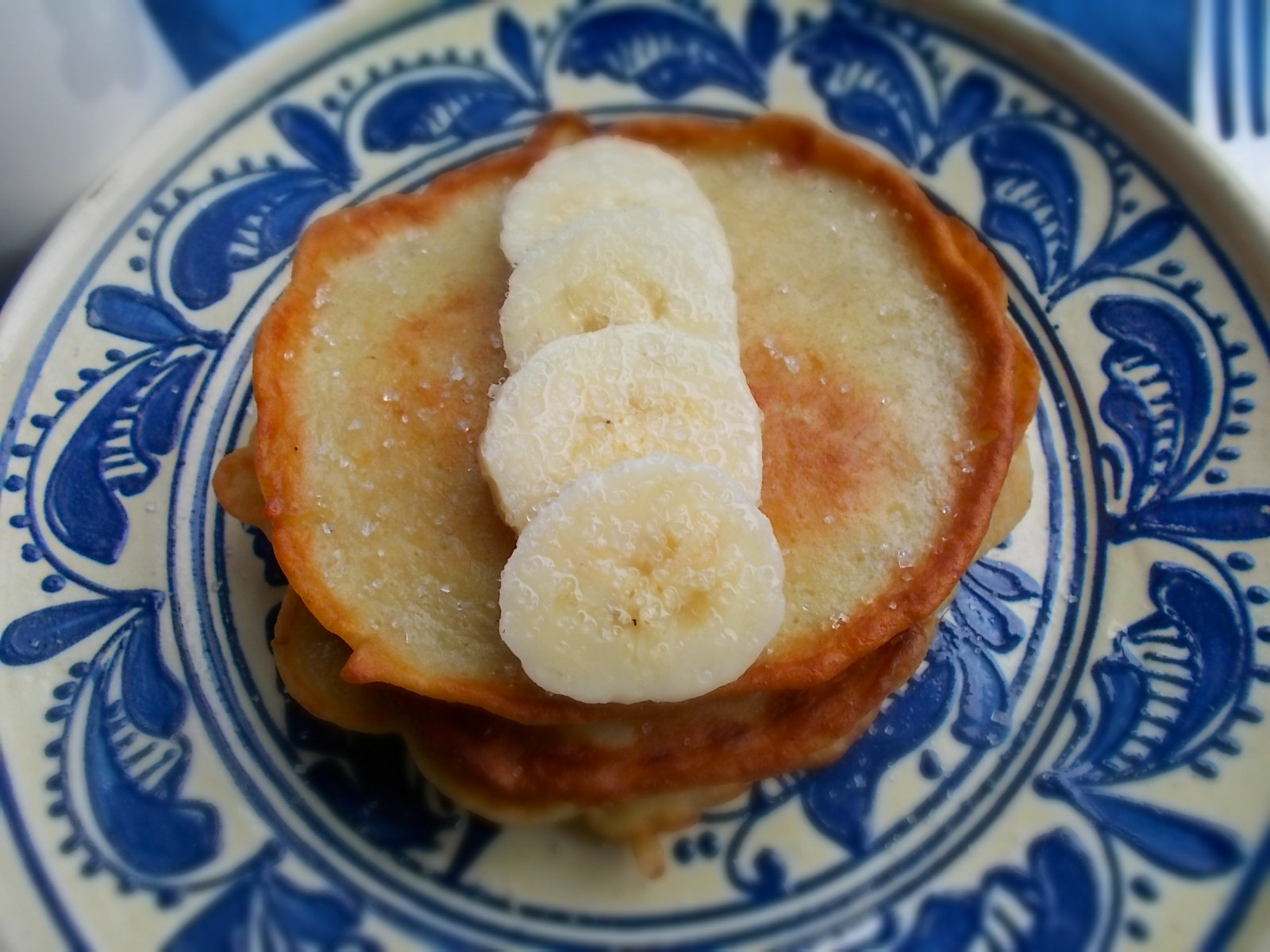 Pancakes cu banane