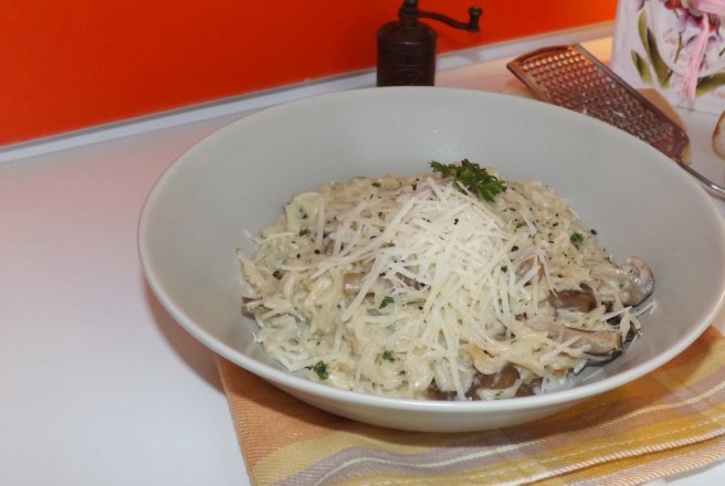 Vermicelli cu ghebe si parmezan