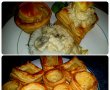 Vol-au-vent cu pui și ciuperci-11