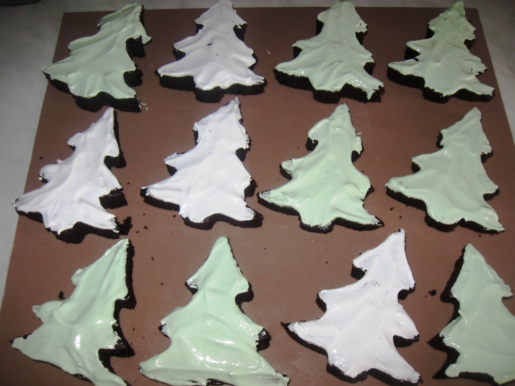 Tree Brownies