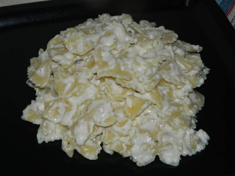 Farfalle quatro formaggi