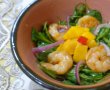 Salata de creveti, rucola si mango-10