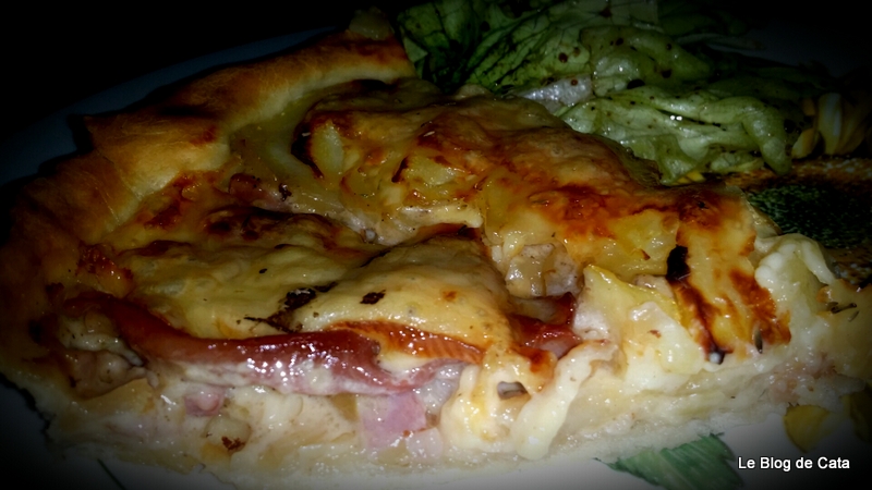 Pizza cu branza Raclette