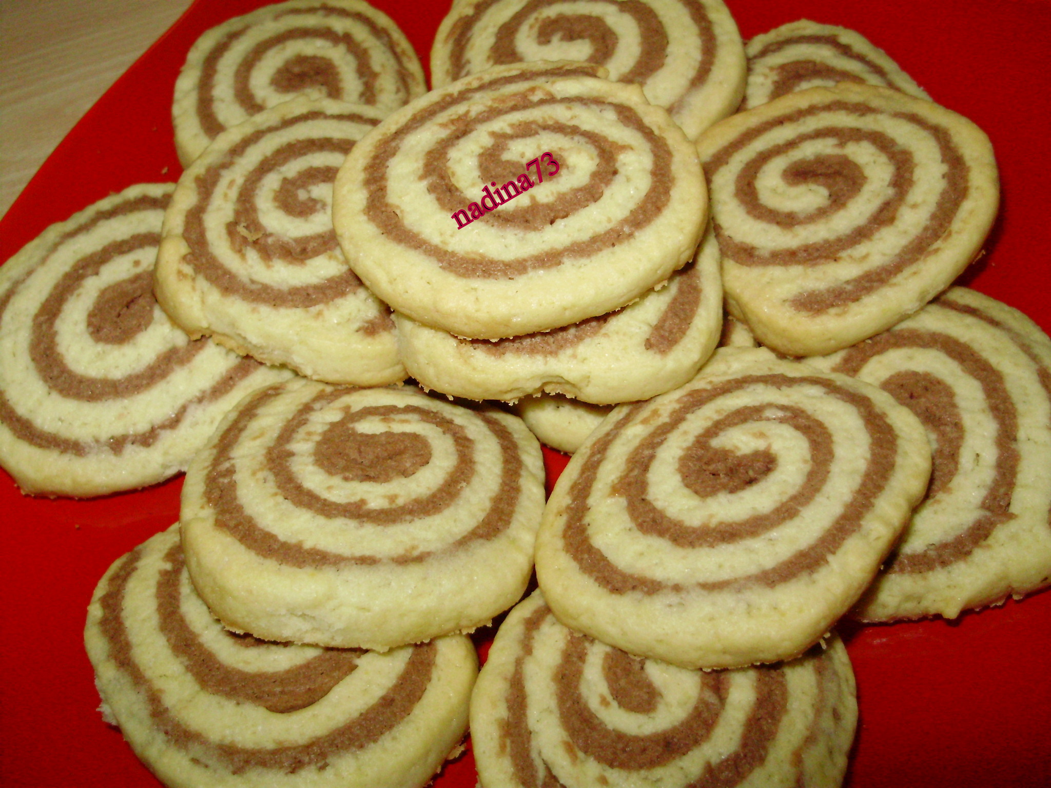 Biscuiti spiralati