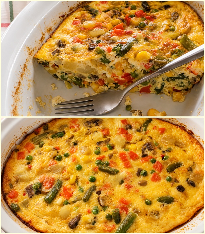 Sufleu de legume