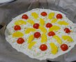 Pizza cu portocale, asortata cu salata-4