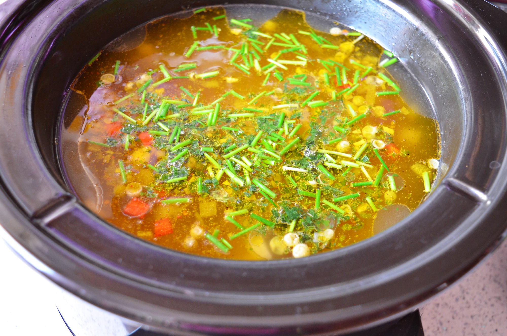 Ciorba de legume la slow cooker Crock-Pot