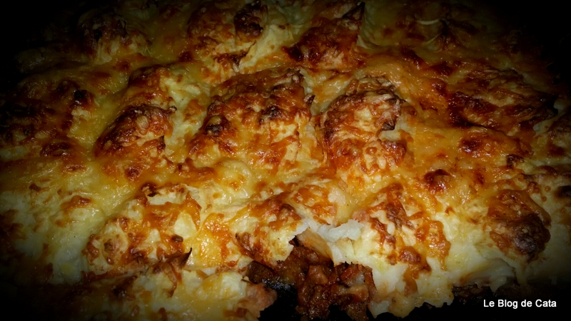 Gratin de cartofi cu carne