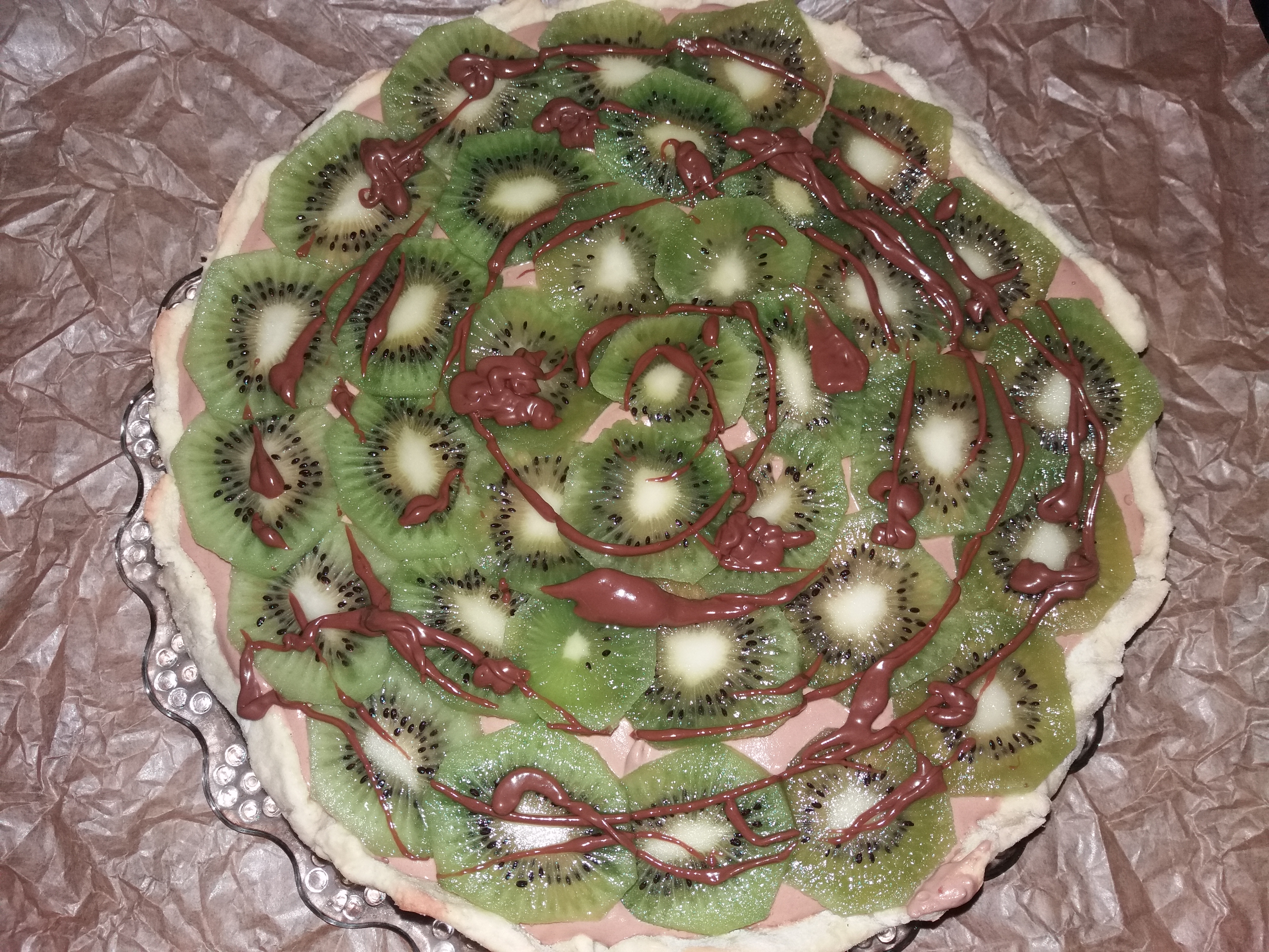 Tarta cu kiwi