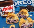 Foietaj cu Nutella, Oreo si caju-6