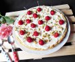 Tarta cu cirese si crema de vanilie cu mascarpone-5