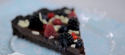 Tarta fara coacere cu fructe