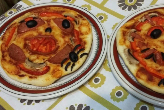 Pizza de Halloween