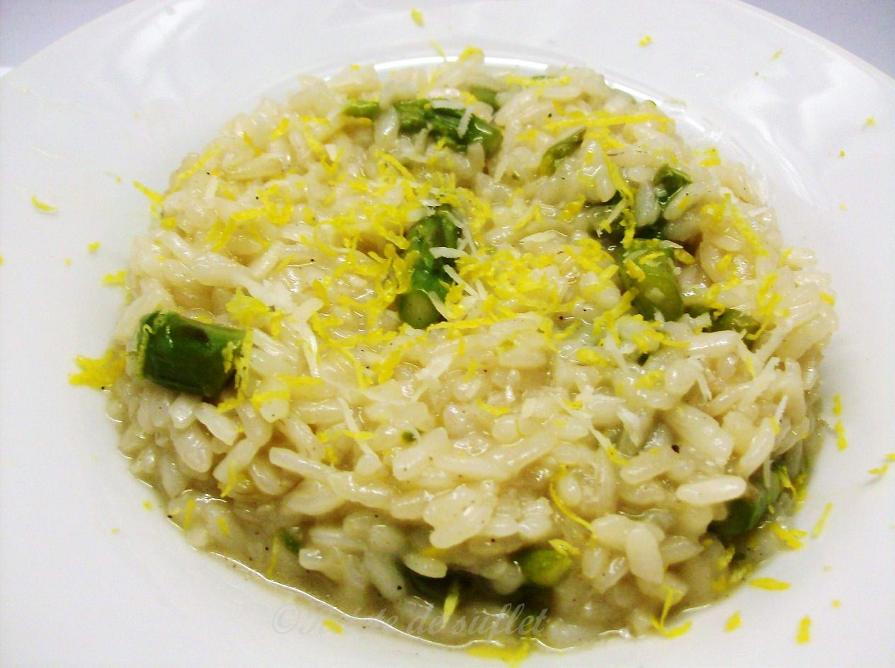 Risotto cu sparanghel