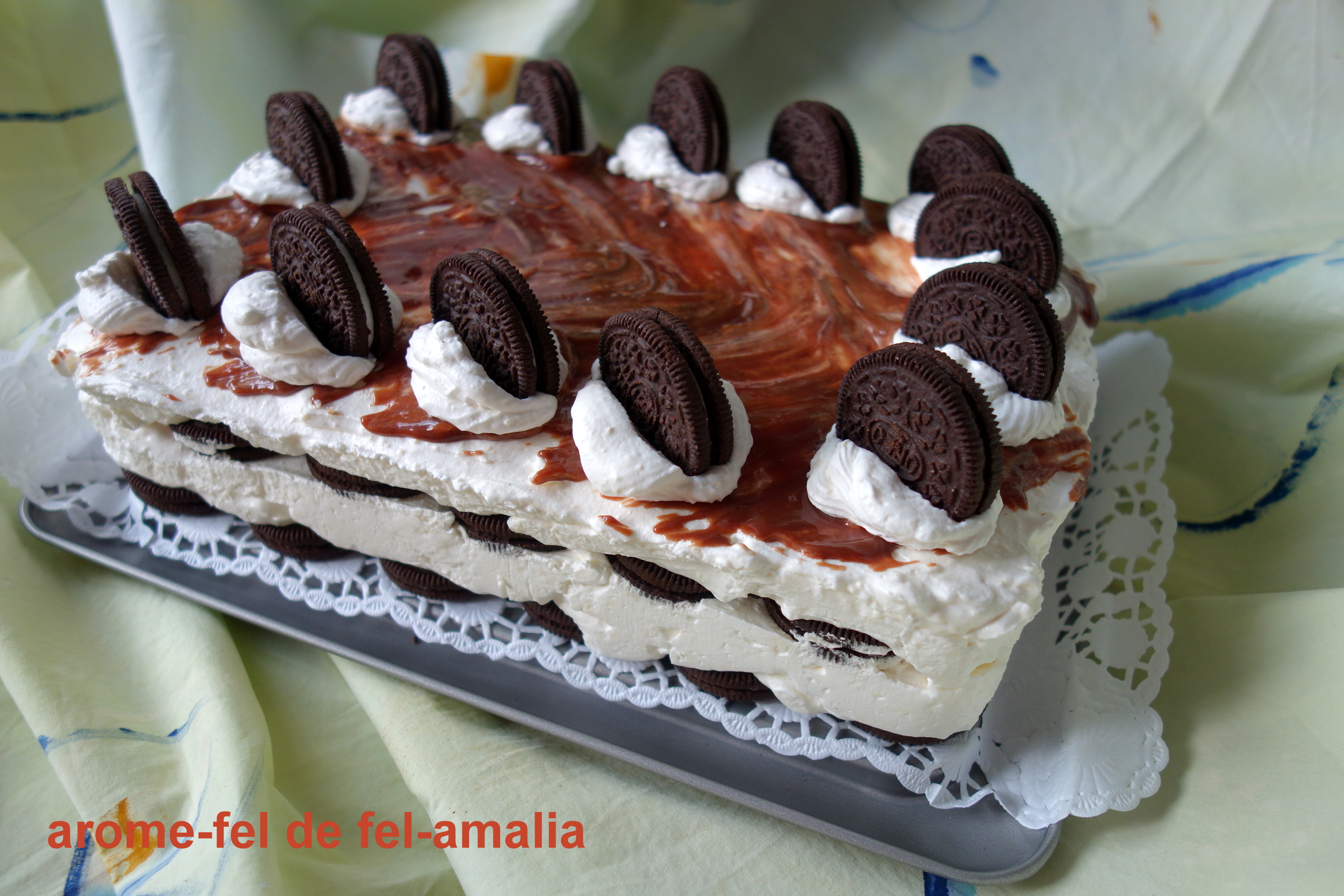 Tort Oreo de Ziua Romaniei