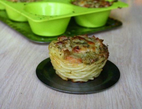 Spaghetti muffin