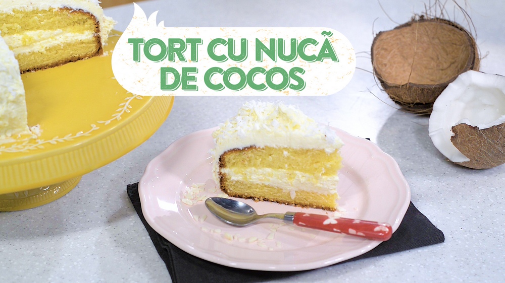 Tort cu nuca de cocos