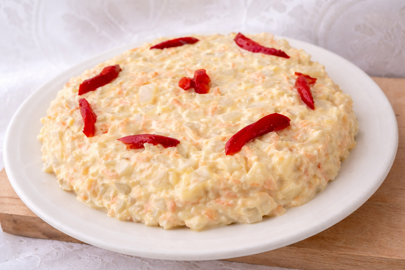 Salata de telina cu maioneza