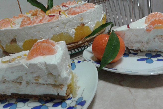 Cheesecake cu clementine