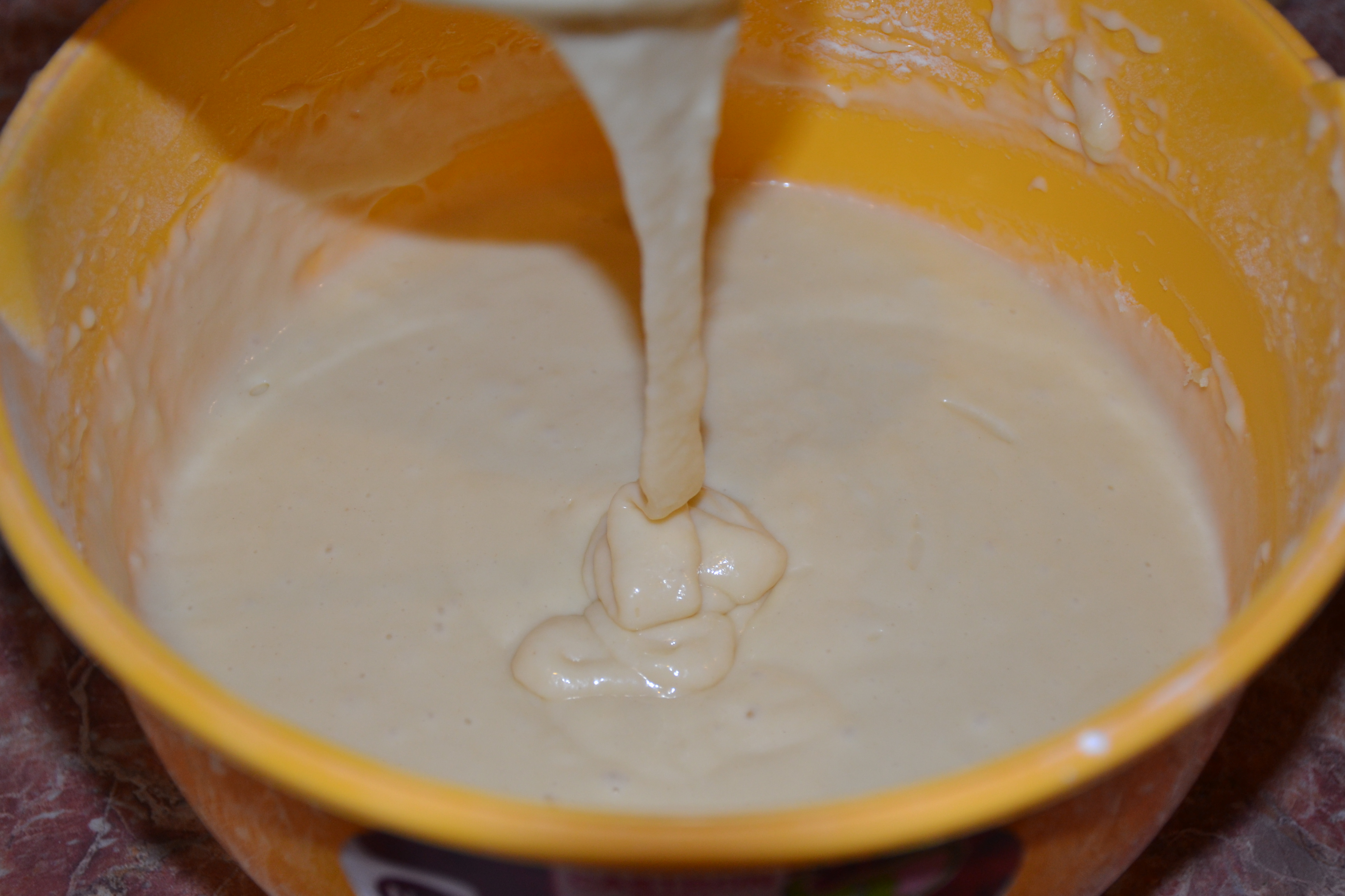 Waffe cu dulceata de afine