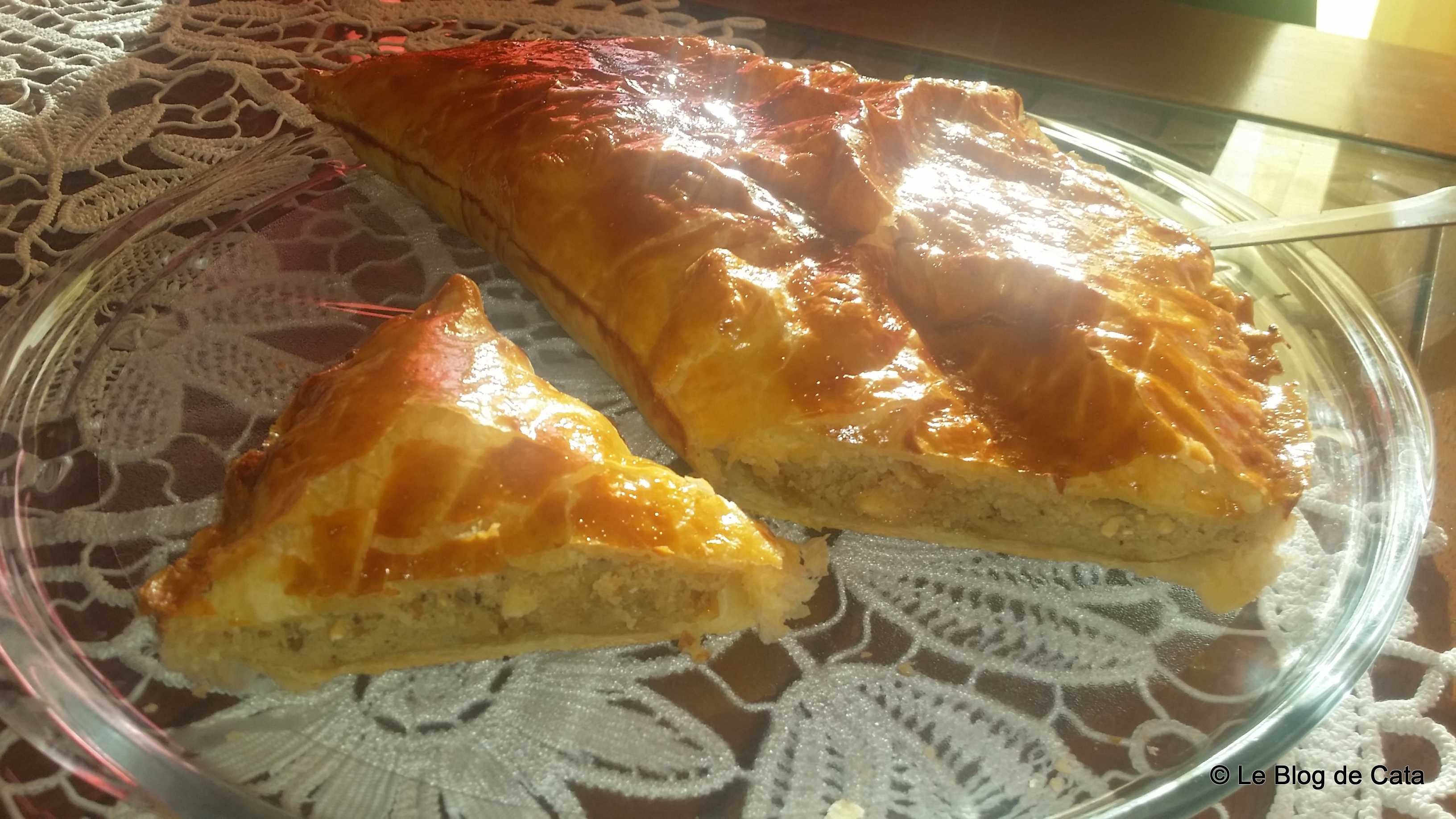 Placinta pralinata - Galette de rois