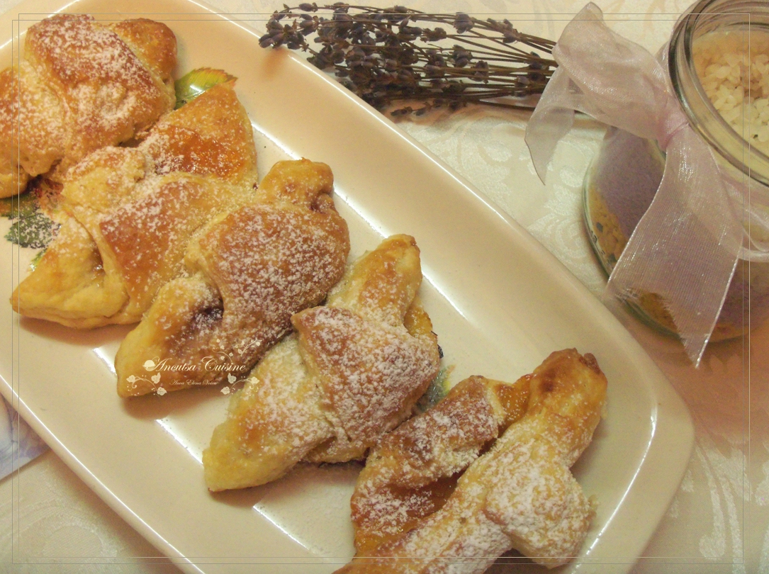 Mini croissante cu gem