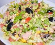 Salata de legume si verdeata, cu ton-8