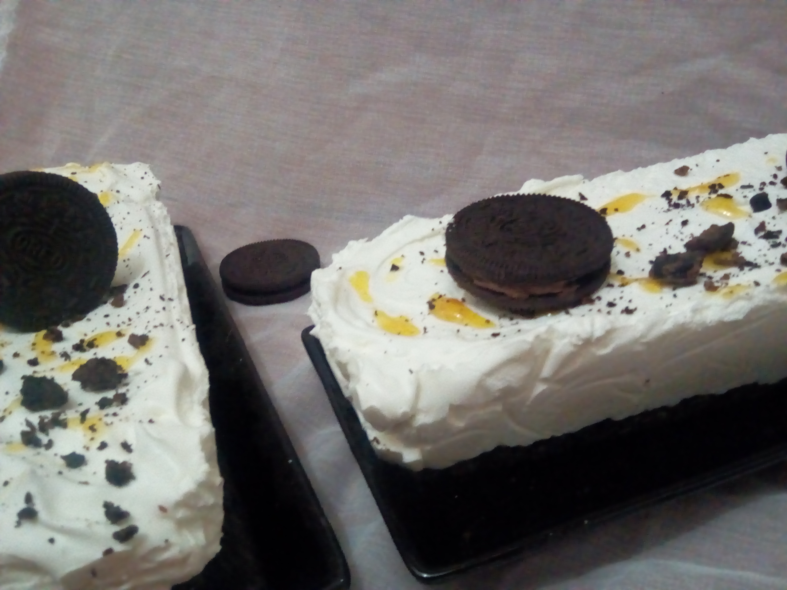 Desert cheesecake cu Oreo