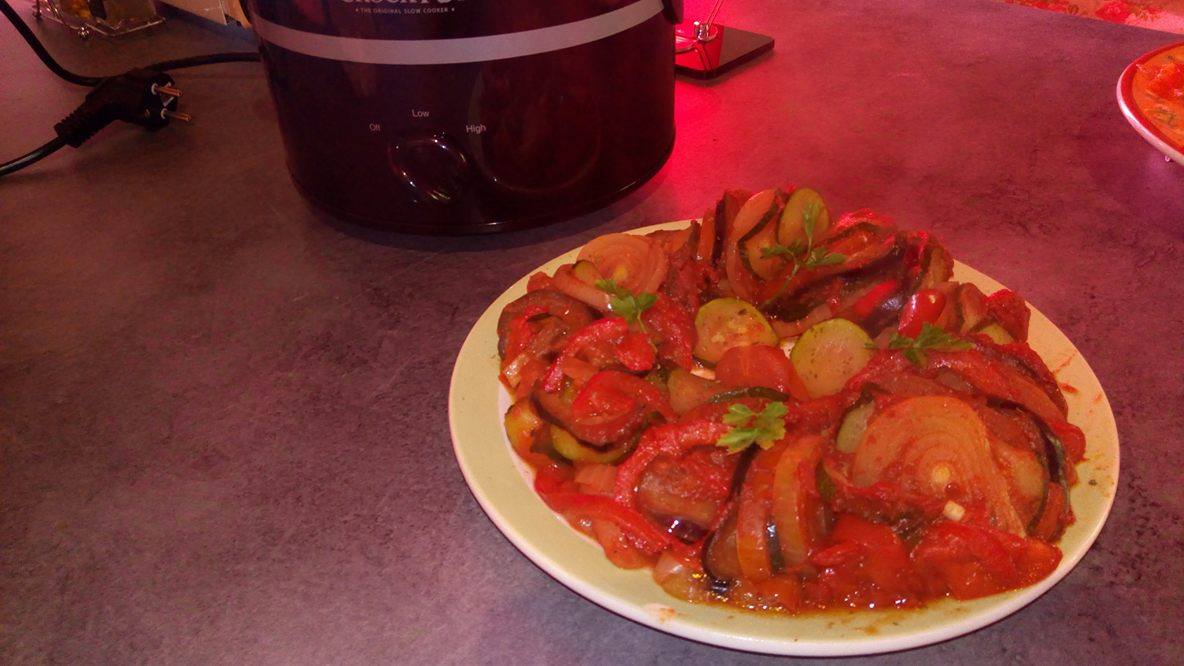 Ratatouille la slow cooker Crock-Pot