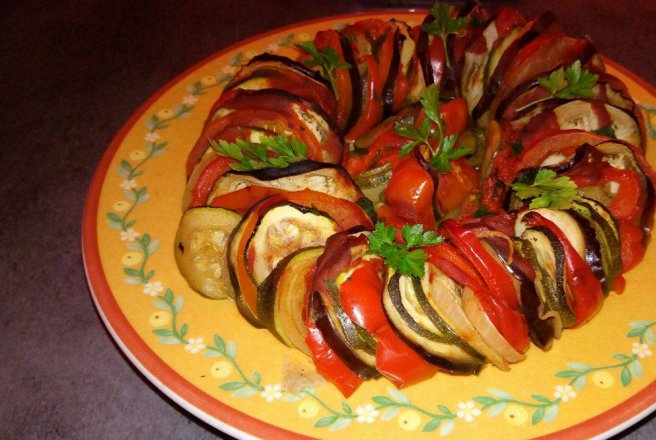 Ratatouille la cuptor