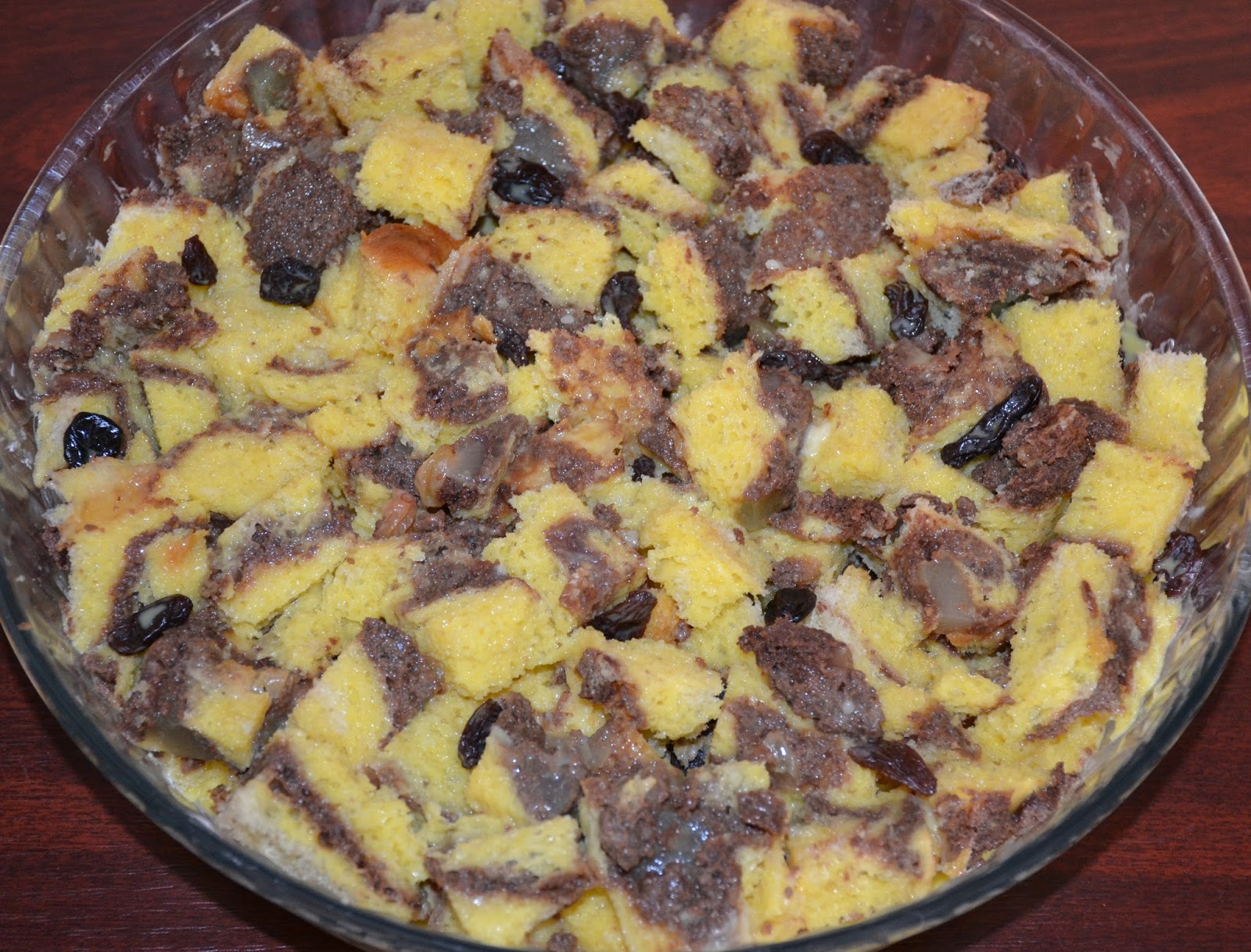 Desert budinca din resturi de cozonac