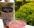 Smoothie cu lapte de cocos si capsuni-3