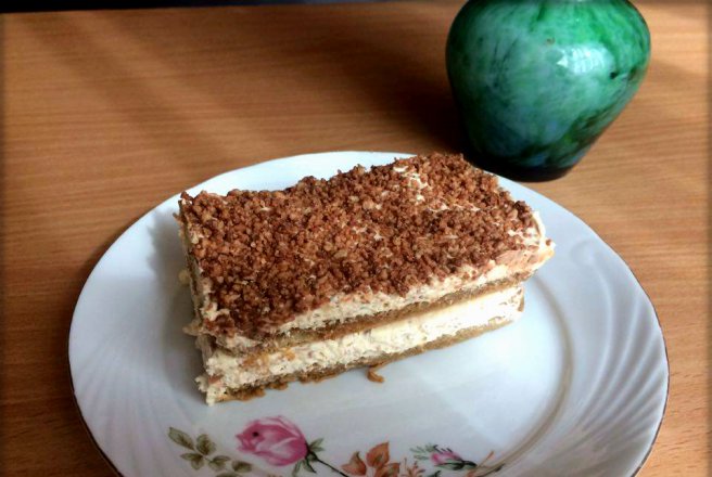 Desert Tiramisu reţetă originală, cu stracciatella