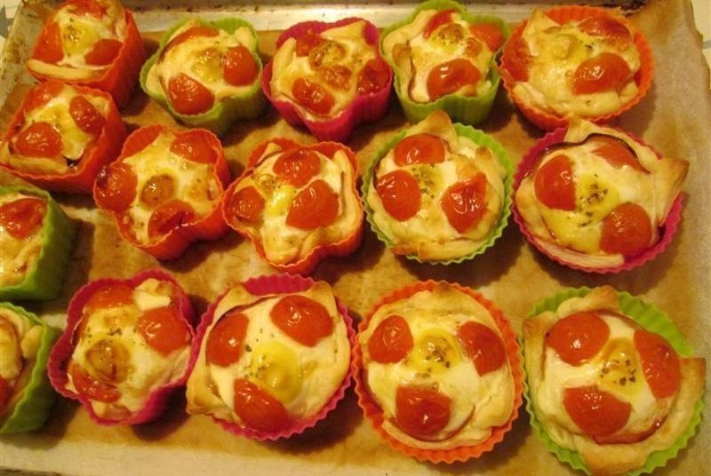 Aperitiv mini tarte