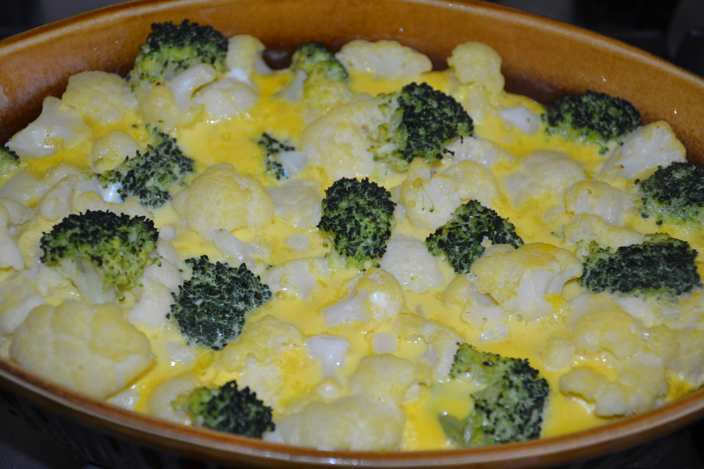 Conopida cu broccoli la cuptor