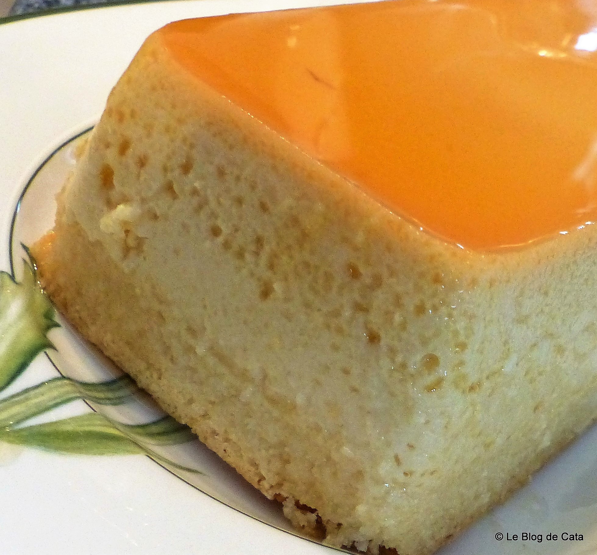 Desert flan cu nuca de cocos