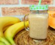 Smoothie cu banane si pepene galben-5